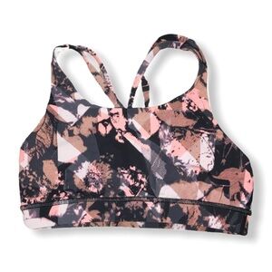 Lululemon Energy Bra Nulux Peony Multi